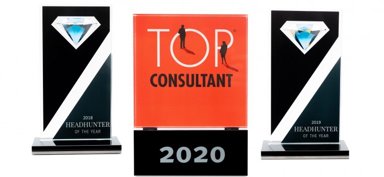 TOP CONSULTANT 2020 – DELTACON Executive Search